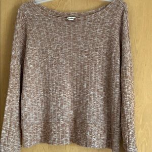 Buckle sweater long sleeve